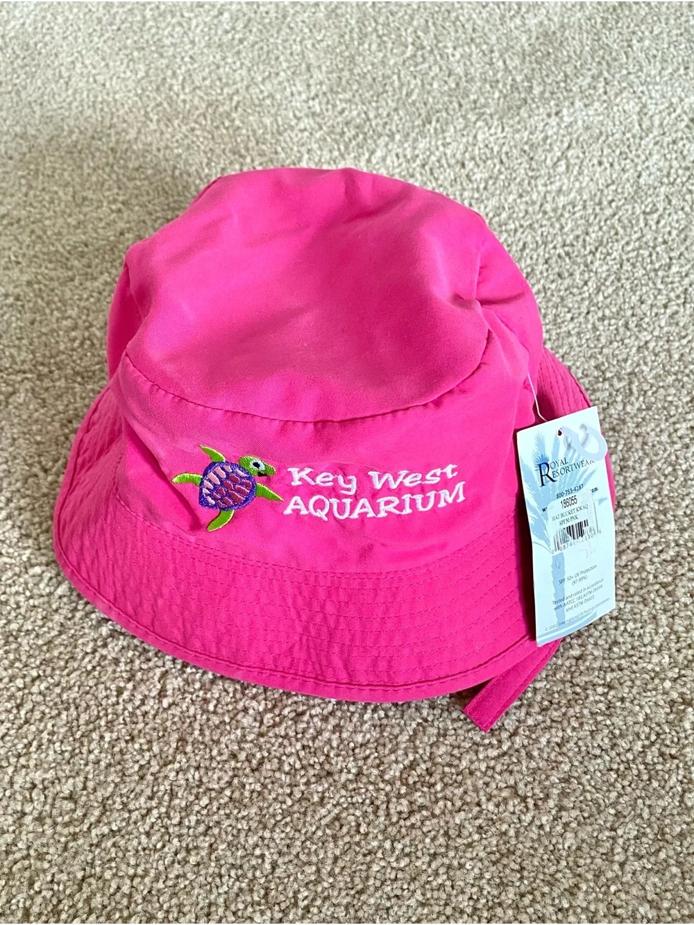 Key West Pink Toddler Bucket Hat